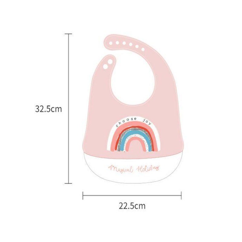 Yếm cho bé 𝑭𝑹𝑬𝑬𝑺𝑯𝑰𝑷 Yếm ăn dặm có máng silicon cao cấp siêu mềm và đàn hồi; dễ vệ sinh và siêu tiện lợi