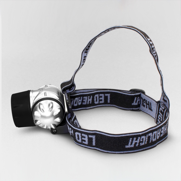 Đèn Pin Đội Đầu Giá Rẻ L7 9 Bóng Led 4 Chế Độ Sáng Dùng Đi Cắm Trại, Soi Nhái, Đạp Xe, Câu Cá