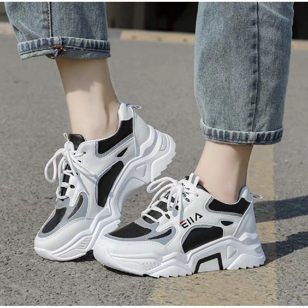 Giày thể thao mẫu mới đế răng cưa phản quang mã J198/8916