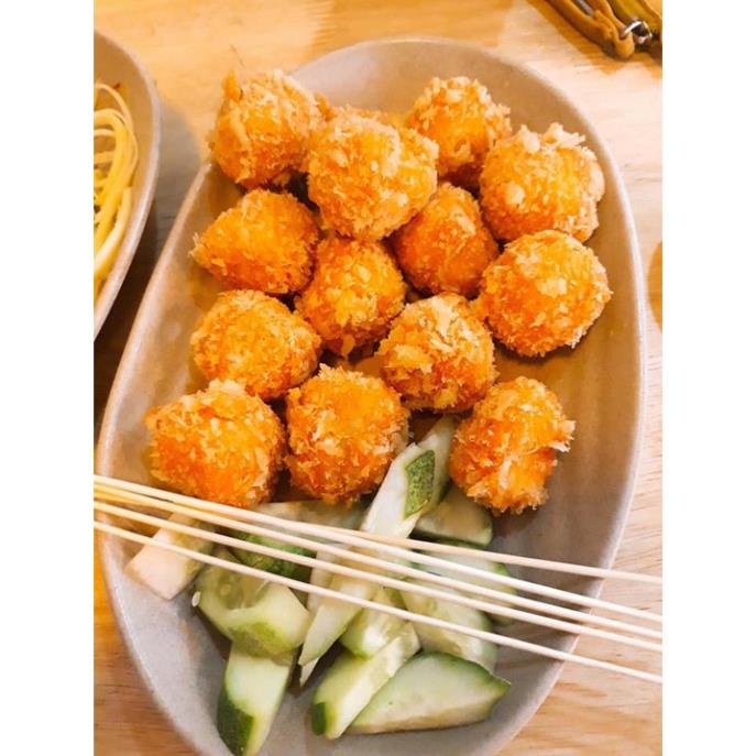 Viên Hải Sản Sốt Phô Mai - Mayonnaise - Cá Viên Chiên 500g