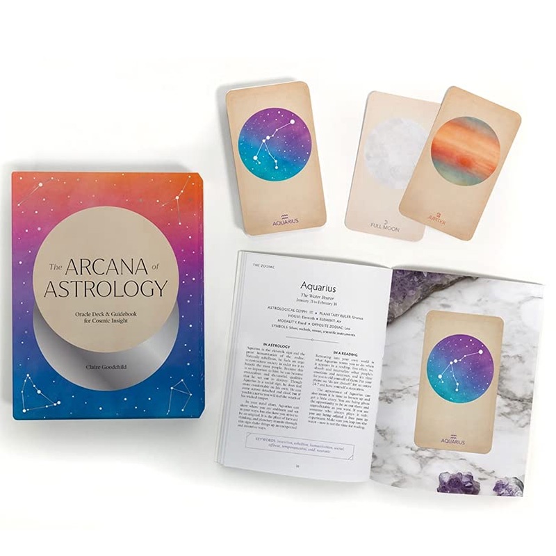 Bộ Bài Arcana of Astrology Oracle (Mystic House Tarot Shop) - Bài Gốc Authentic Chính Hãng 100%