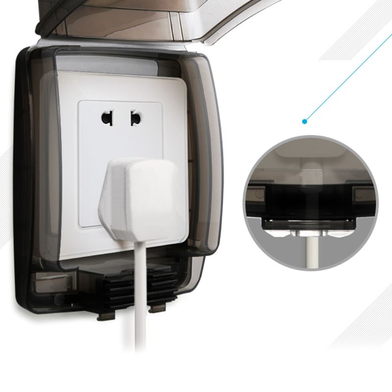 Hộp Đựng Ổ Cắm Điện Gắn Tường Chống Nước / Bụi Bẩn 86 Loại Tùy Chọn