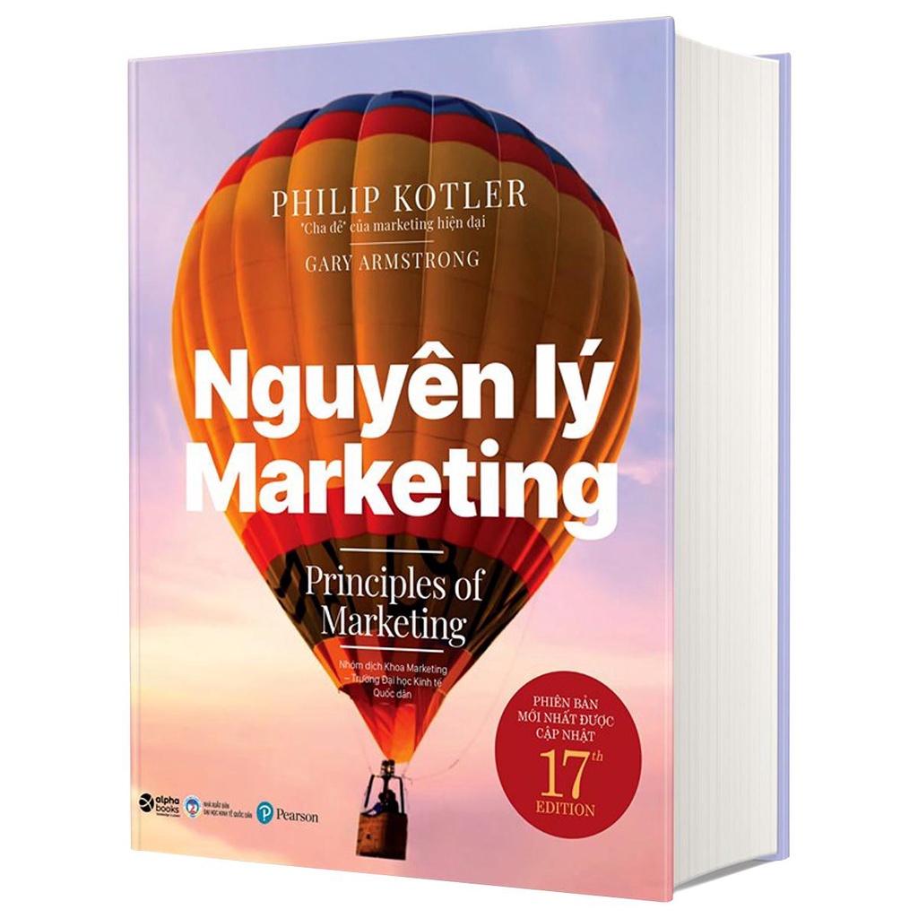 Sách - Nguyên Lý Marketing - Philip Kotler, Gary Armstrong (Bìa cứng)