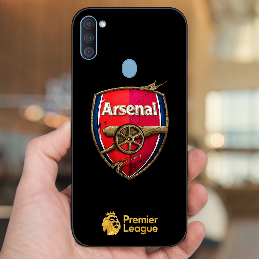 Ốp lưng Samsung A11, M11 viền đen in hình Arsenal FC