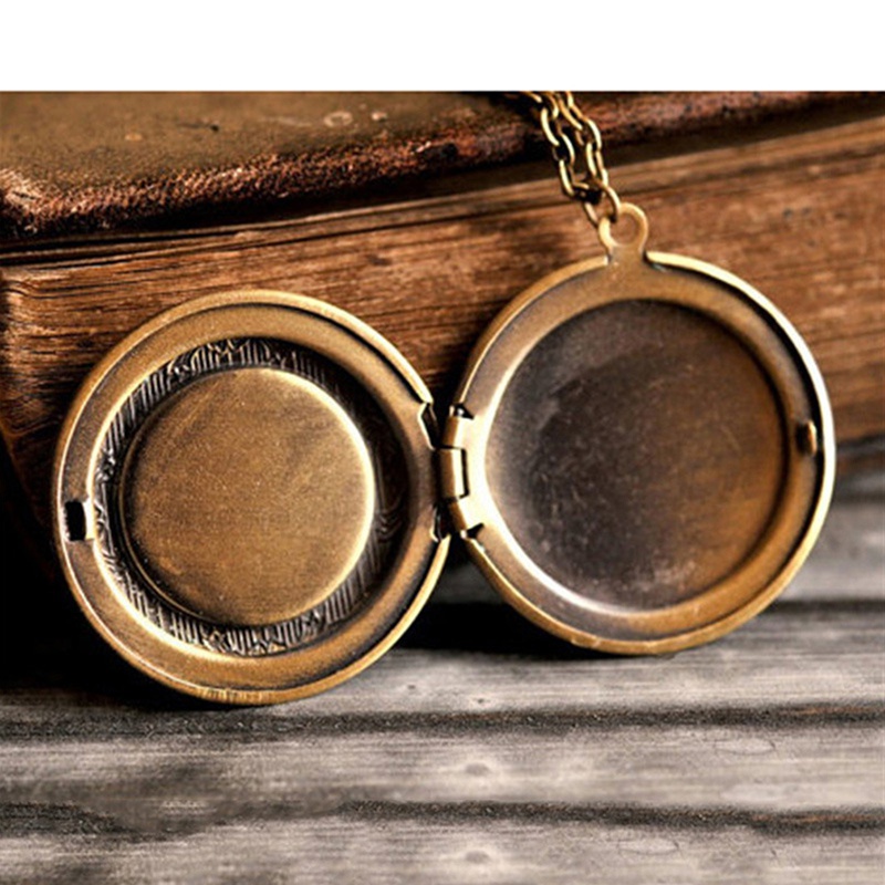 Dây chuyền mặt mở ra được phong cách Âu Mỹ xinh xắn thời trang