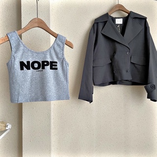 Áo tanktop croptop comic