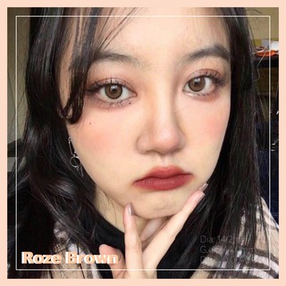 Kính áp tròng Roze Brown có cận