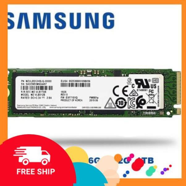 bluestore12 (A534) Ổ cứng SSD Samsung NVMe PM981a M.2 PCIe Gen3 x4 256GB Bảo hành 36 T | BigBuy360 - bigbuy360.vn