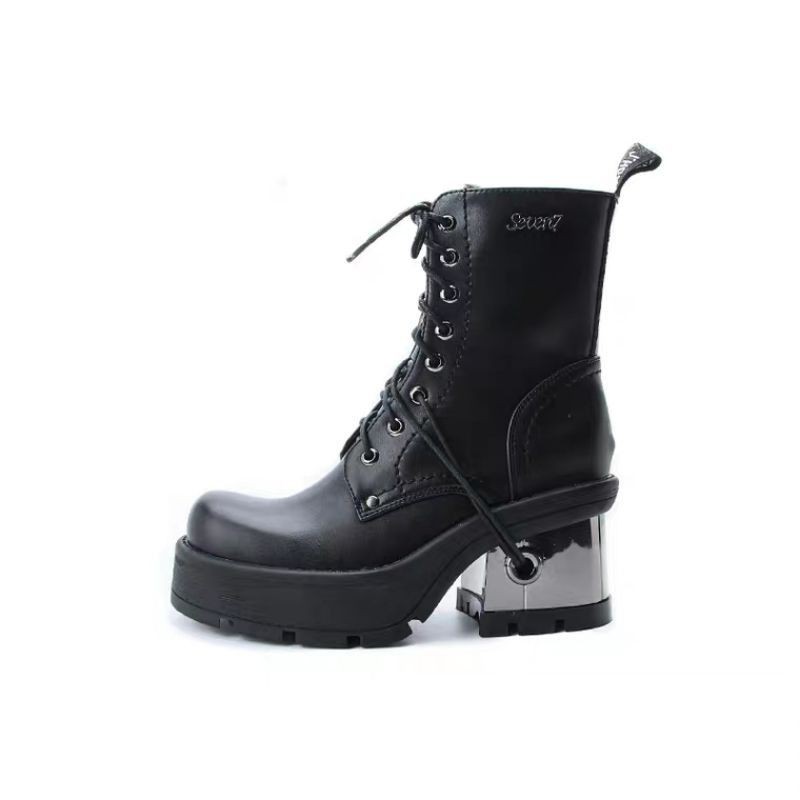 Boots L37 high and chic đế đính sắt cao 8cm