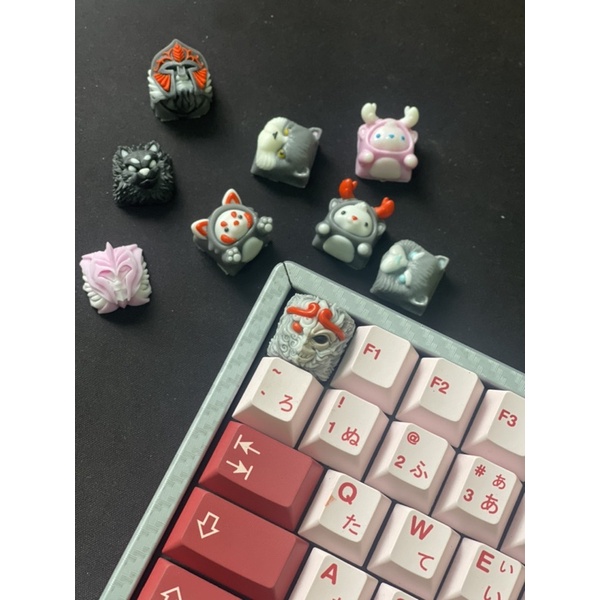 Nút bàn phím khỉ wukong keycap tôn ngộ không