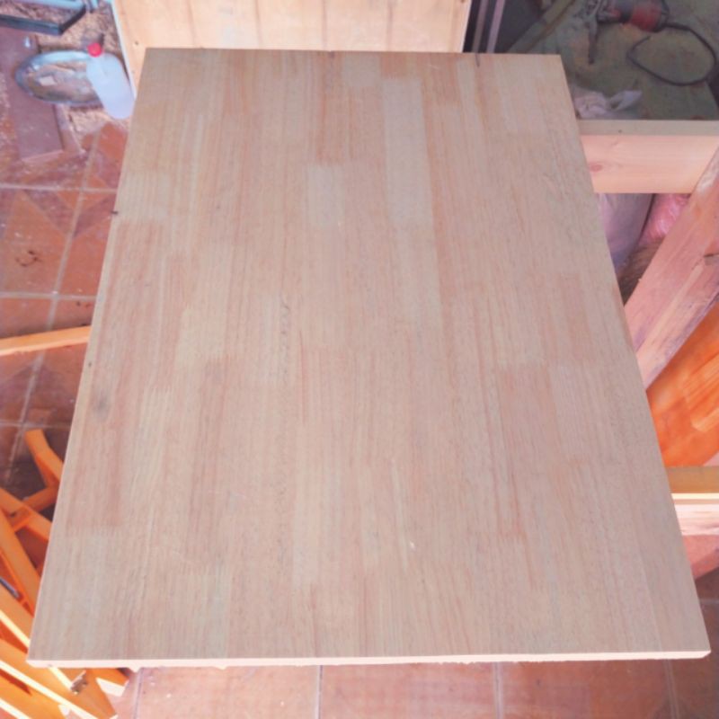 mặt bàn gỗ cao su  50 x 70cm