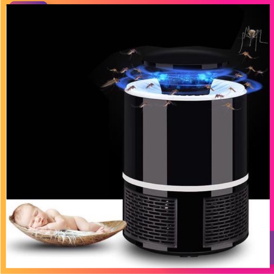 Máy Bắt Muỗi Thông Minh, Đèn Bắt Muỗi Thu Hút Công Trùng Hiệu Quả Bằng Đèn Led Kèm Dây Cắm USB ( bảo hành 12 tháng)