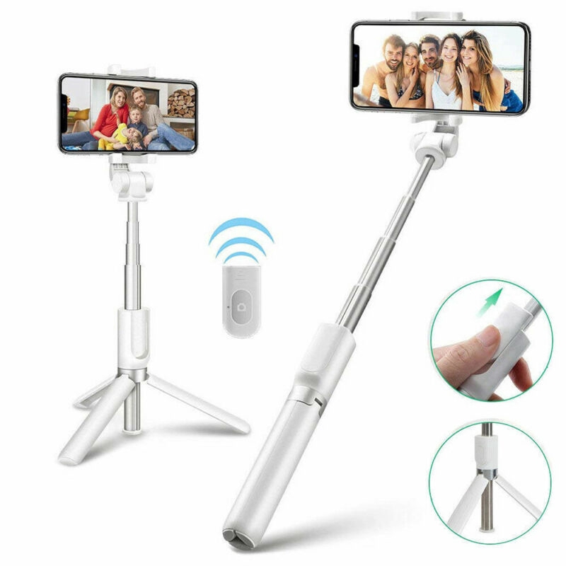 Gậy chụp ảnh tự sướng có giá đỡ chân cho điện thoại thông minh