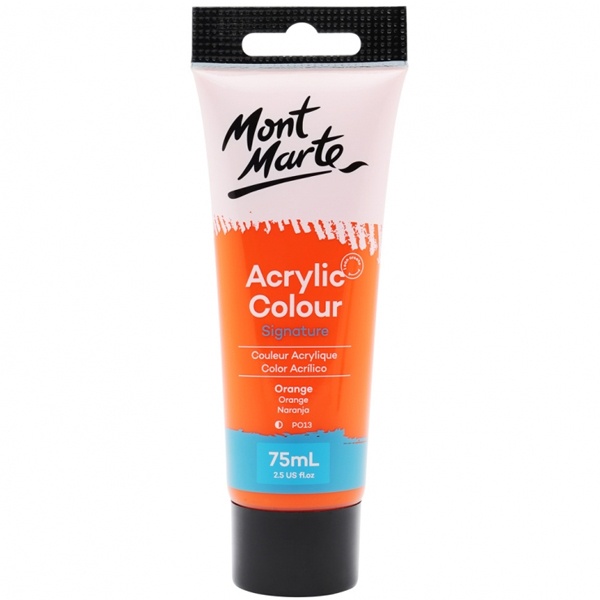 Màu Acrylic Mont Marte 75 ML MSCH7507 - Màu Cam