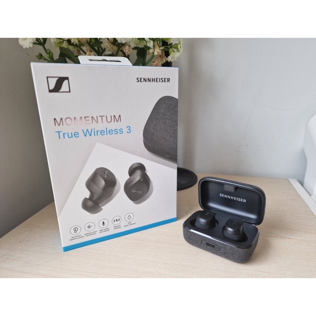 Tai Nghe Chống Ồn Sennheiser Momentum True Wireless 3, Pin 7h, New Seal, Chính Hãng, Bảo Hành 2 Năm | Trần Du Audio