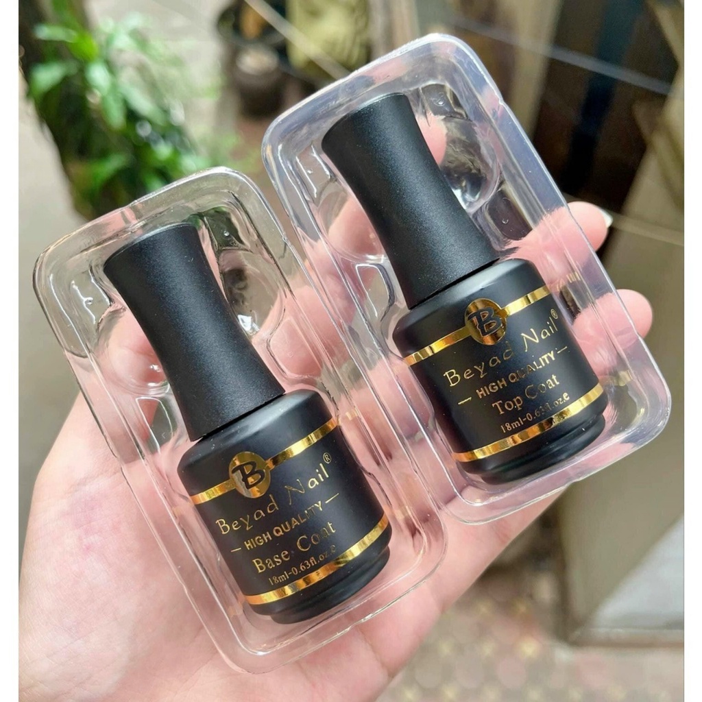 Base top Beyad Nail Mỹ, sơn gel base top siêu bền chính hãng