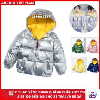 Áo Khoác Trẻ Em Mùa Đông 2020 - Áo Phao Sáng Bóng Cao Cấp Hàng Quảng Châu Uy Tín Chất Khỏi Chê Khi Nhận