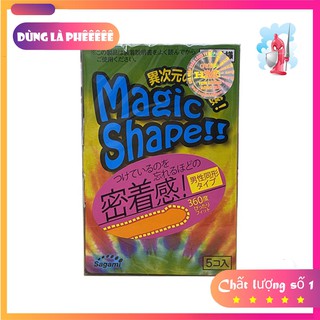 Bao cao su sagami magic shape 5 cái