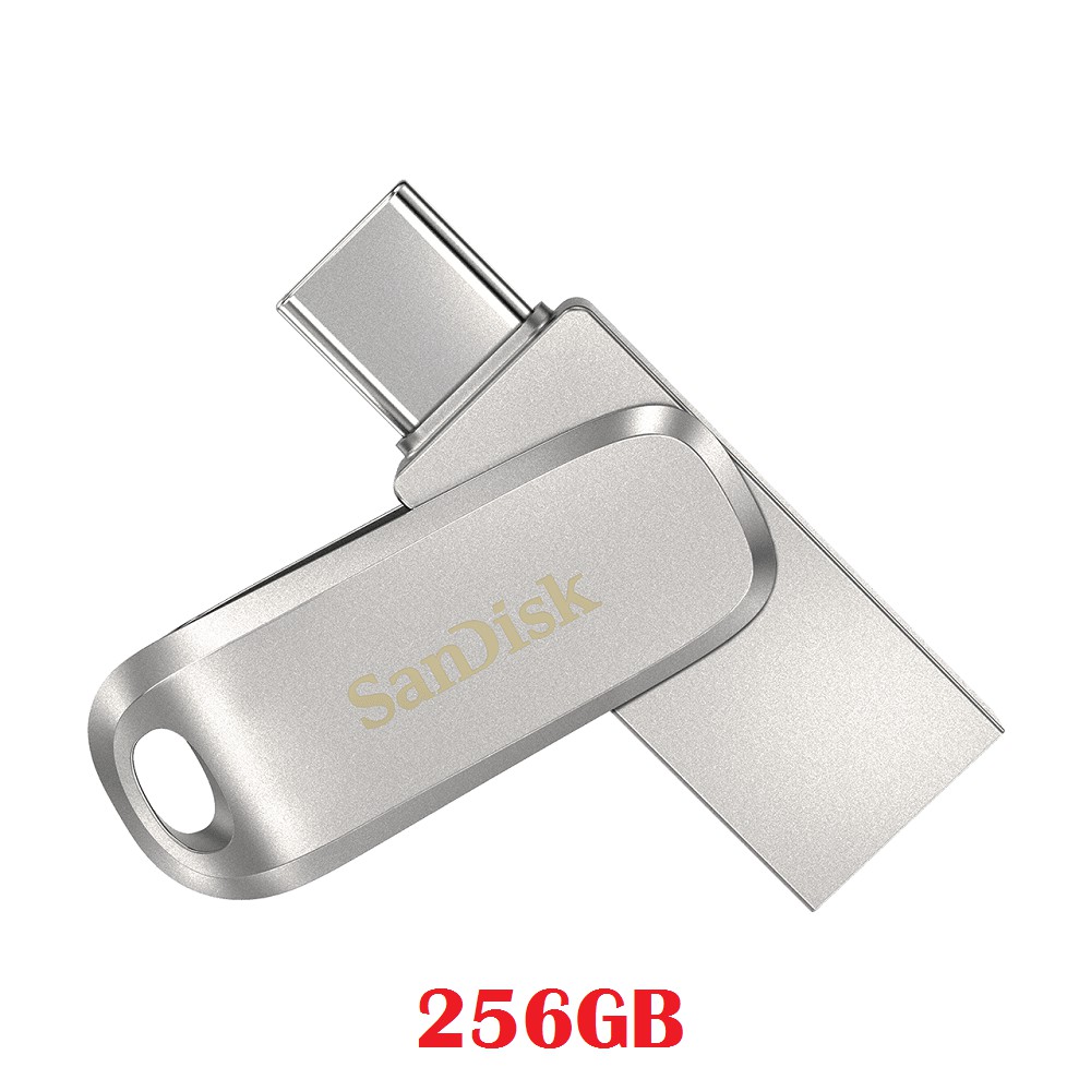 USB OTG Sandisk Ultra Dual Drive Luxe USB Type-C 3.1 256GB 150MB/s  - Vỏ kim loại