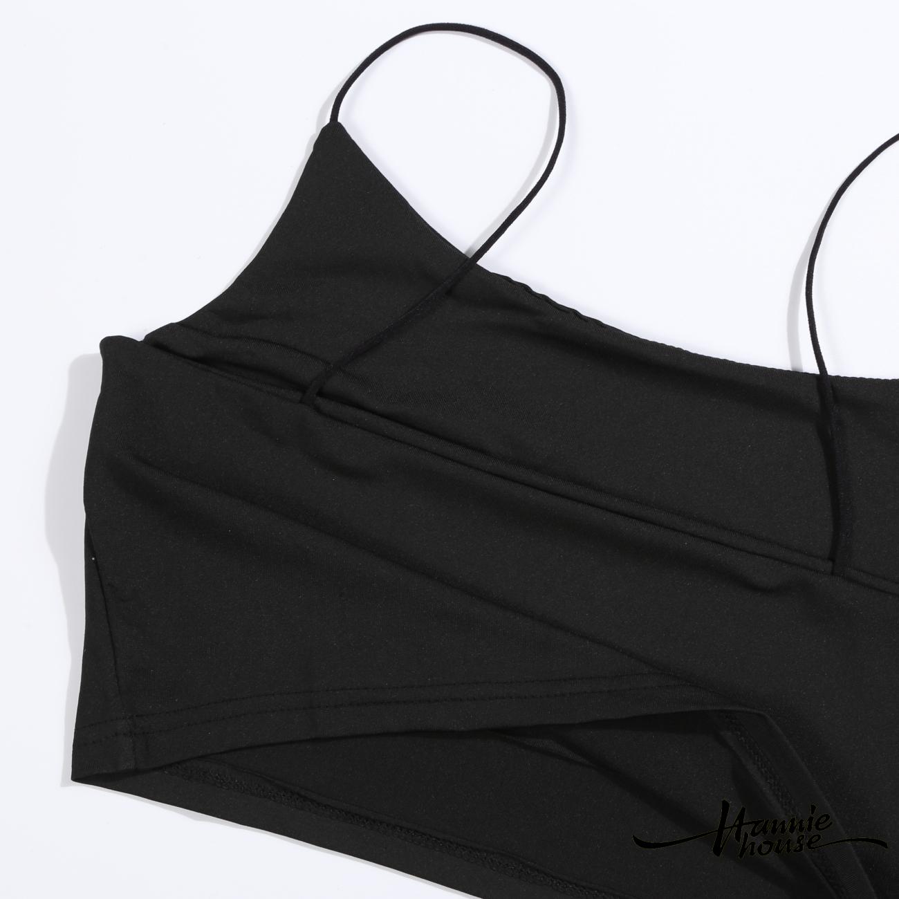 Áo Tank Top Màu Trơn Dây Đan Chéo Sau Lưng thiết kế Quyến Rũ | BigBuy360 - bigbuy360.vn