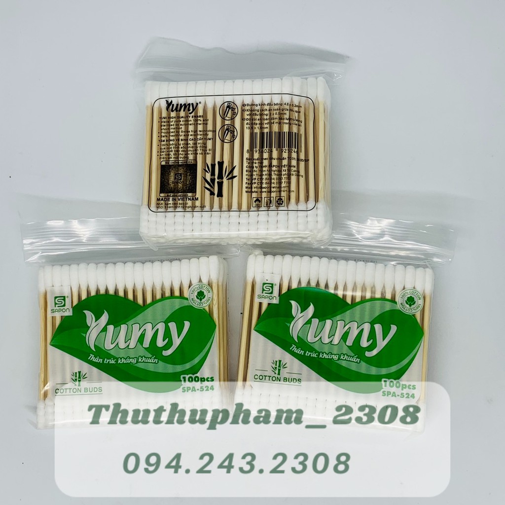 TĂM BÔNG THÂN GỖ YUMY