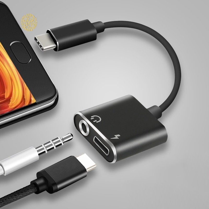 Đầu Chuyển Đổi Tai Nghe Loại C 2 Trong 1 Sang 3.5mm iPad Pro 11 / iPad Pro 12.9 2018 / Google pixel 3 / pixel 3XL