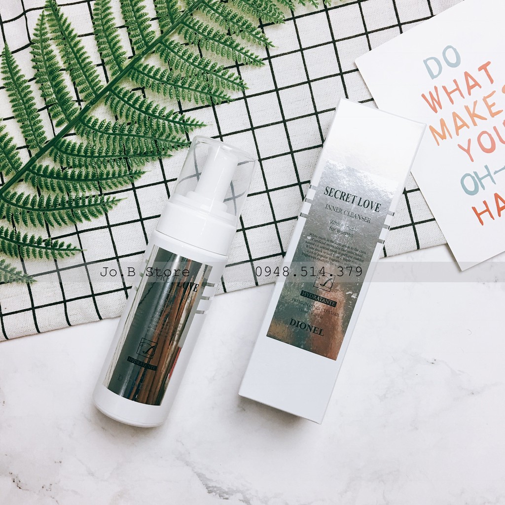 DUNG DỊCH VỆ SINH PHỤ NỮ DIONEL SECRET LOVE INNER CLEANSER