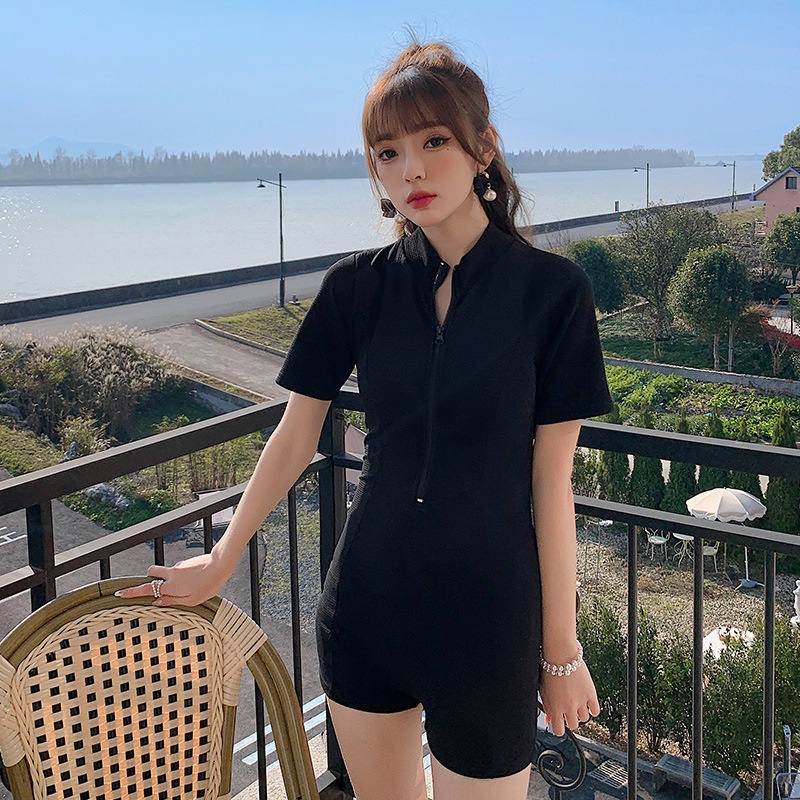 Bộ Đồ Bơi Một Mảnh Thiết Kế Quyến Rũ Thời Trang Theo Phong Cách Hàn Quốc Cho Nữ