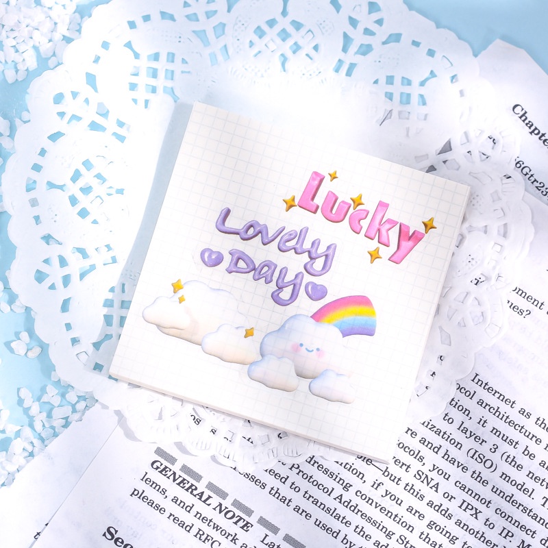 Set 40 Sticker Hình Hoa Dán Trang Trí Sổ Tay