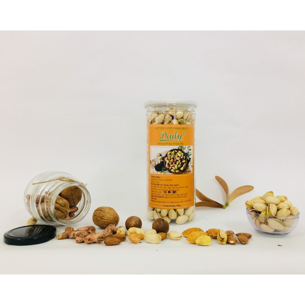 Hạt Dẻ Cười Mỹ Rang Muối 500gram | BigBuy360 - bigbuy360.vn
