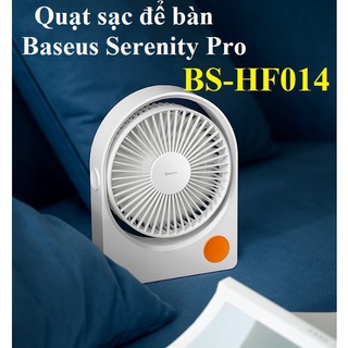 Quạt sạc để bàn baseus serenity desktop fan pro bs-hf014