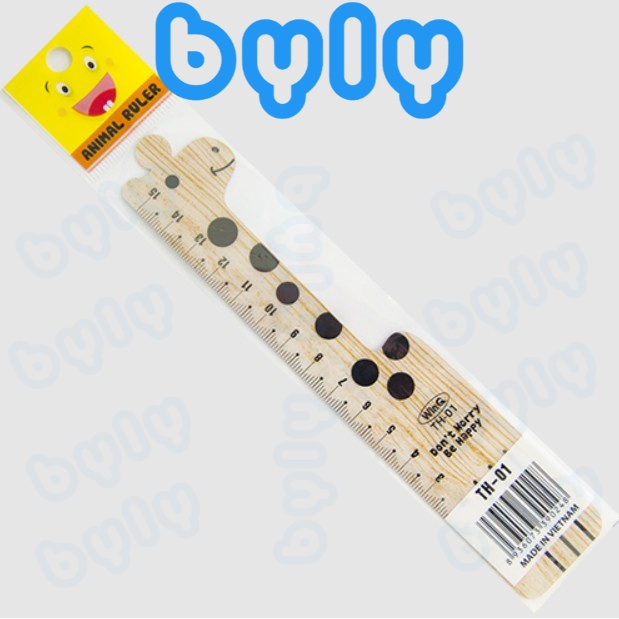 [Ship hoả tốc] Thước kẻ 15cm hình hươu cao cổ WinQ TH-01 - ByLy Store