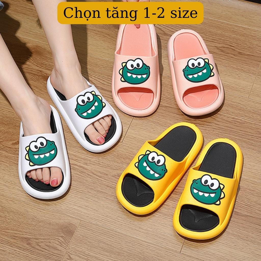 Dép quai ngang nam nữ hình Khủng Long DINO Chọn tăng 1-2 size