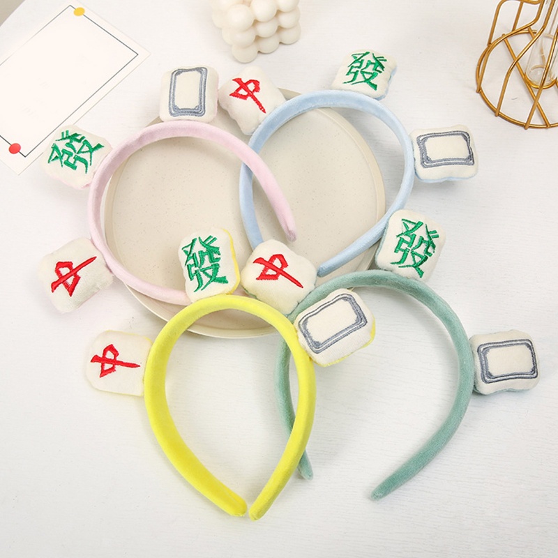 Băng Đô Cài Tóc Co Giãn Chống Trượt Tiện Dụng Khi Rửa Mặt / Trang Điểm