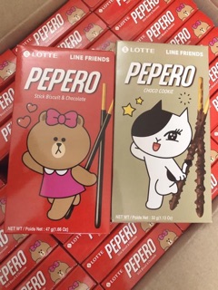 Bánh PEPERO - bánh que socola Hàn Quốc