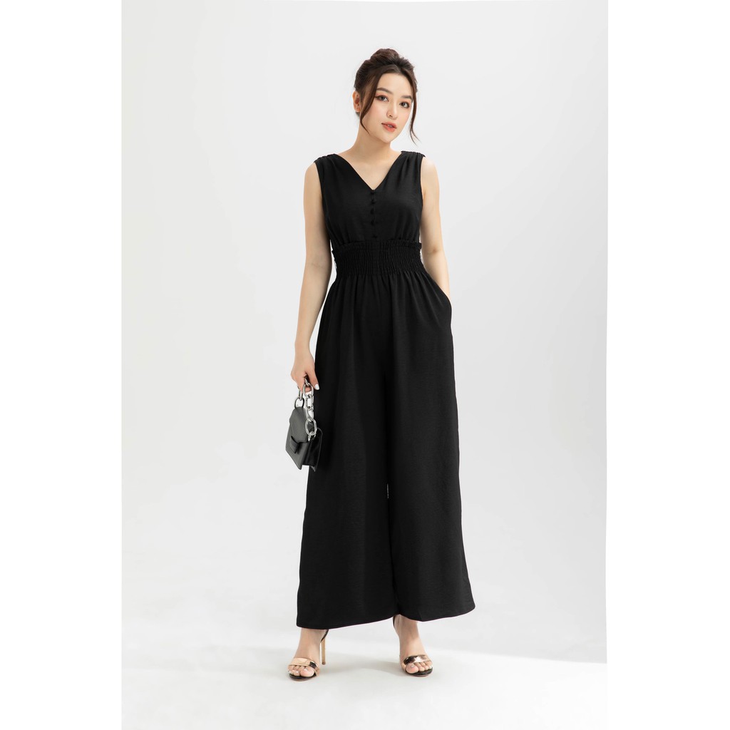 [NHẬP WABRTL5 GIẢM 10% TỐI ĐA 50K ĐH 250K ]Jumpsuit quần dài nữ IVY moda MS 18M6357