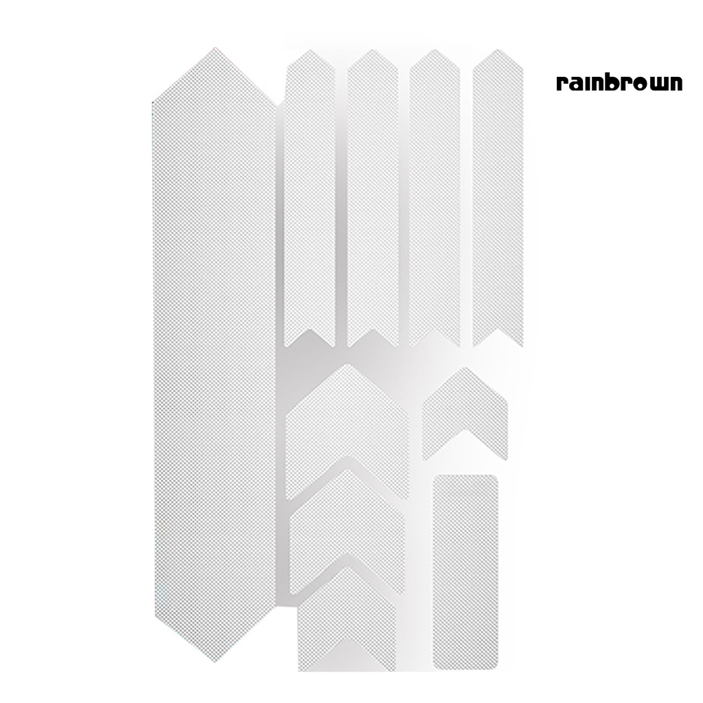 Set 10 miếng dán 3D chống trầy xước cho xe đạp leo núi