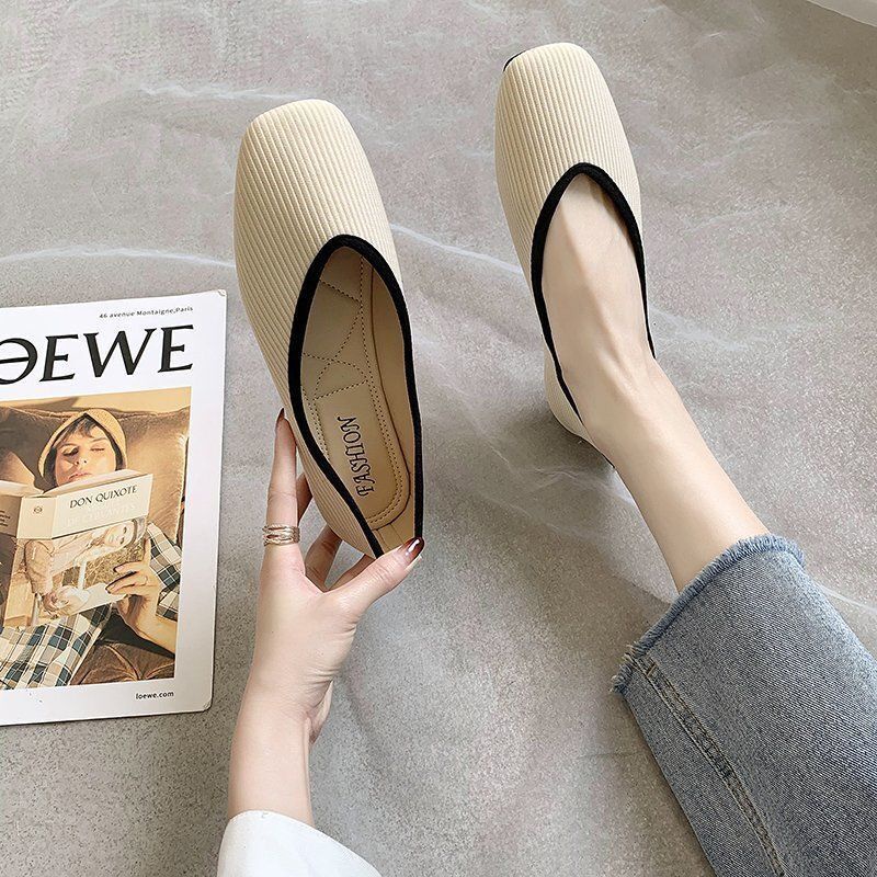 Giày Thể Thao Đế Bằng Plus Size 35-43 Thời Trang Cho Nữ