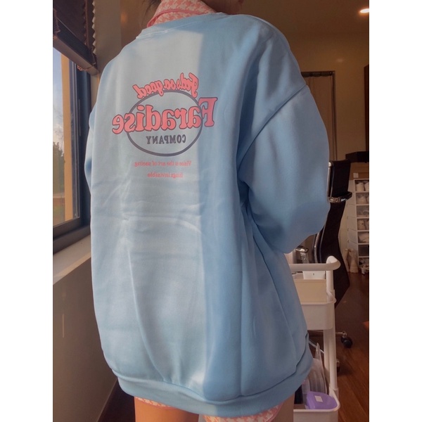 Áo Sweater Paradise nỉ bông | BigBuy360 - bigbuy360.vn