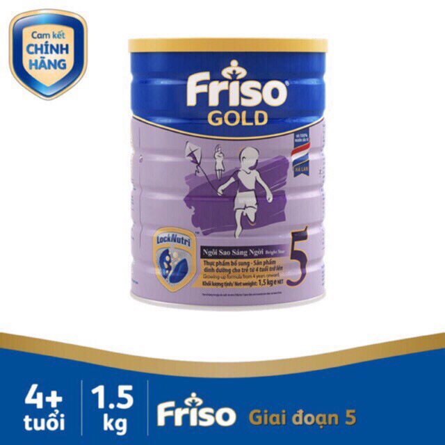 Sữa Friso gold 5 1500g