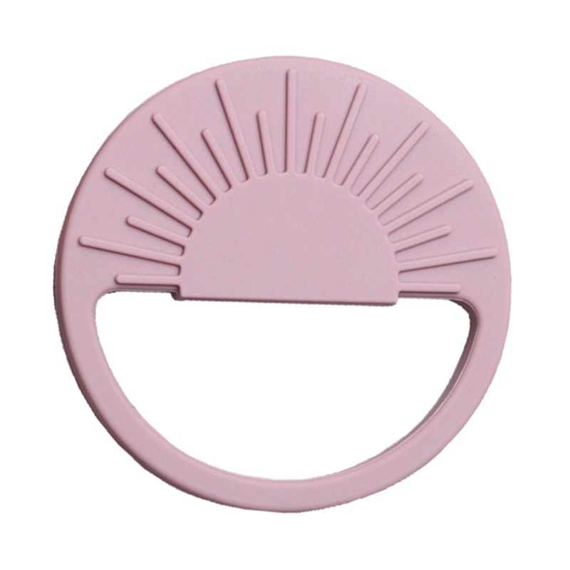 Dụng Cụ Kẹp Núm Vú Giả Bằng Silicone Cấp Thực Phẩm DIY Bảo Vệ Ngón Tay Cho Bé Mọc Răng