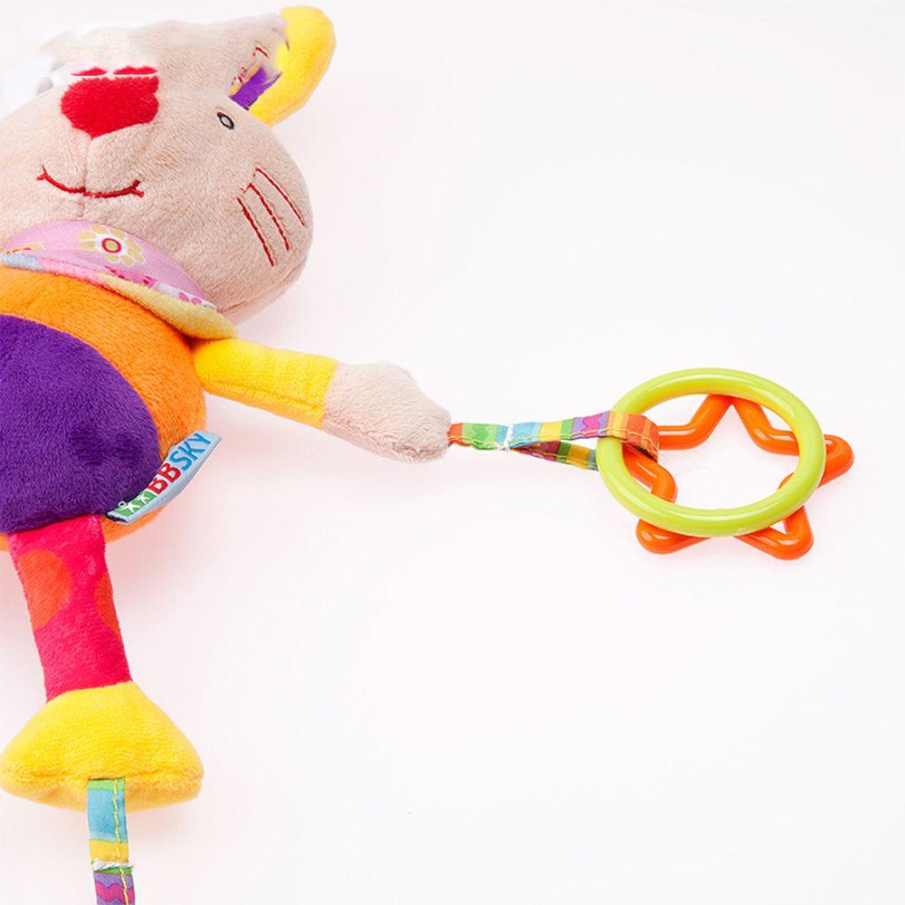 Đồ Chơi Treo Xe Đẩy Hình Thỏ Bông Dễ Thương Cho Trẻ Sơ Sinh