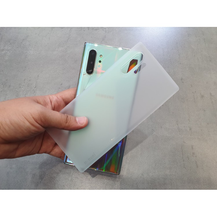 ỐP LƯNG LỤA MEMUMI SIÊU MỎNG CHO SAMSUNG GALAXY NOTE 10 PLUS / NOTE 10 PRO