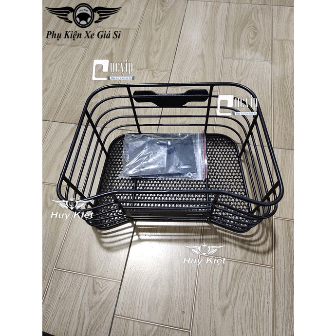 Rổ Scoopy 110 Đời 2016 - 2022 kiểu Thái Vuông + Pat Và Ốc Hàng Chất Lượng Cao Cấp MS6071