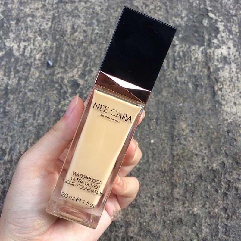 Kem nền chống nước Nee Cara Waterproof Ultra Cover Liquid Foundation N589