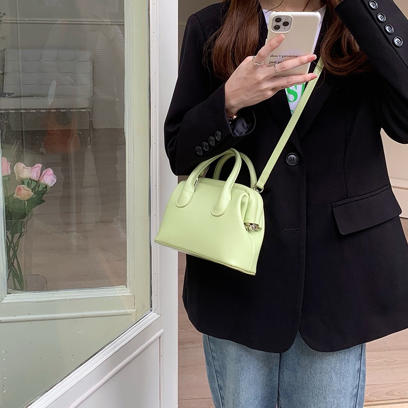 Kèm ảnh thật TÚI XÁCH NỮ HÌNH CON SÒ NẮP GẬP MÀU PASTEL PHONG CÁCH HÀN QUỐC 11072202