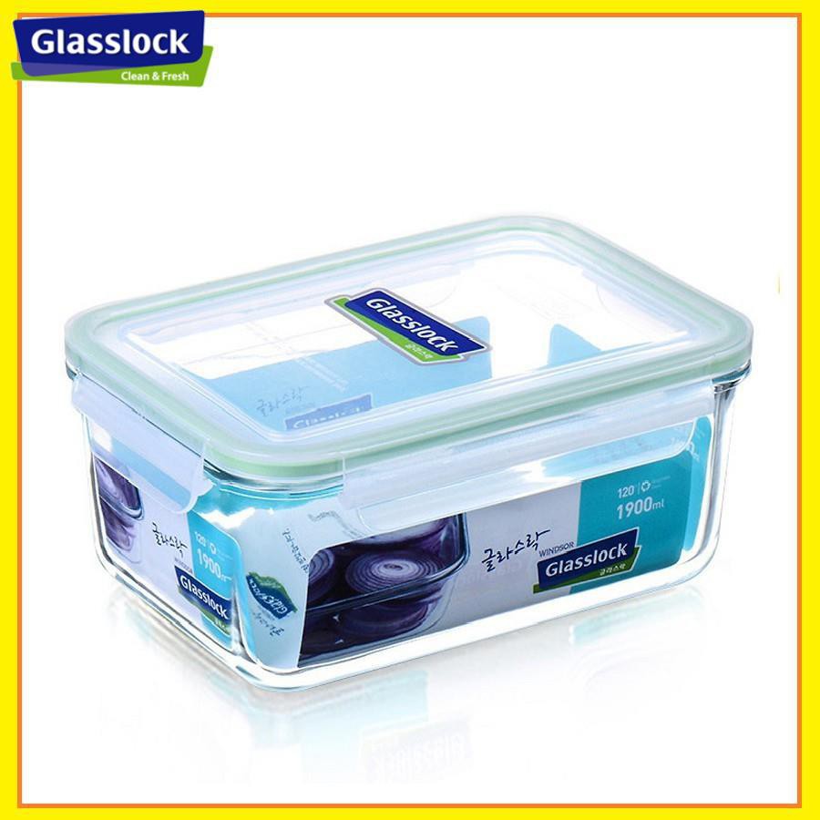 Hộp thủy tinh cường lực Glasslock 1900ml