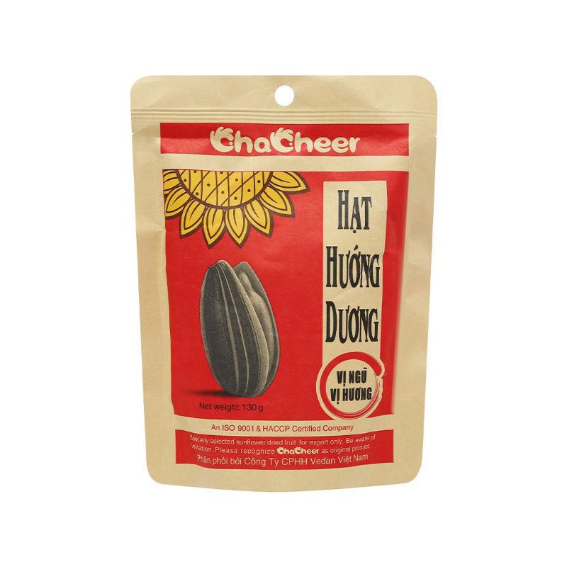 Hạt hướng dương ChaCheer ngũ vị hương 130g(vui lòng mua 2)