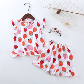 Set bộ lanh hoa quả