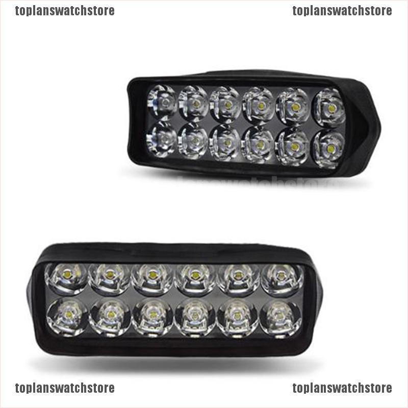 Đèn LED Siêu Sáng 12-24W Chất Lượng Cao Dành Cho Xe Địa Hình